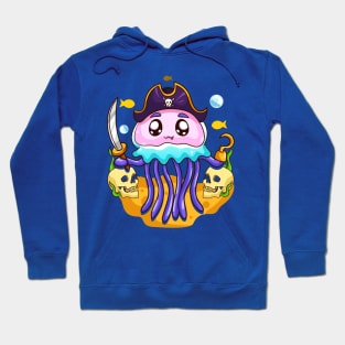 Jellyfish Pirate Party Day Hoodie